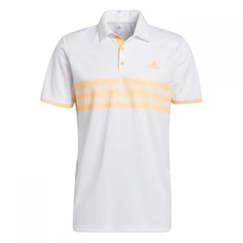 Image of adidas Core Polo Shirt LC Mens - White/Orange