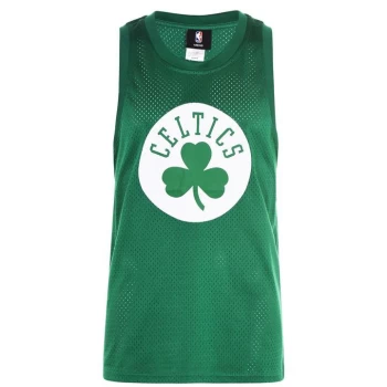 Image of NBA Mesh Jersey Vest Mens - Green