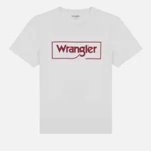 Image of Wrangler Frame Logo Cotton T-Shirt - XL