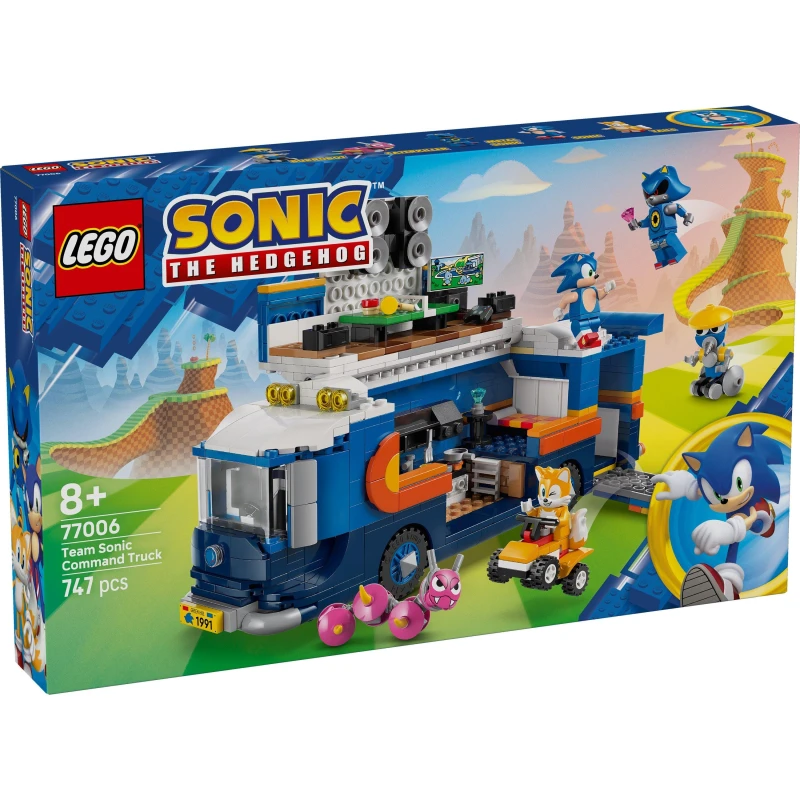 Image of LEGO LEGO Sonic the Hedgehog 77006 Team Sonic Command Truck Toy Gaming Merch Lego One Size Multi 70728199000