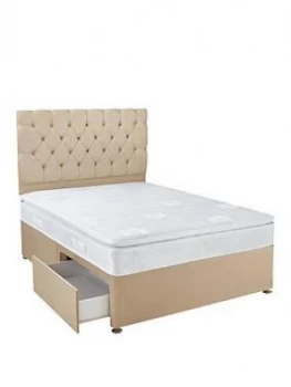Image of Airsprung New Astbury Pillow Top Divan With Storage Options