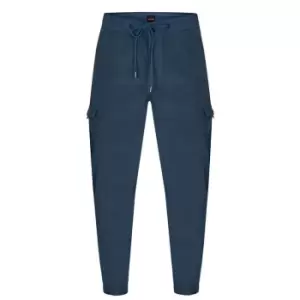 Image of BOSS Taberon Cargo Trousers - Blue