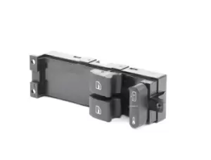 Image of RIDEX Switch, window winder 1761S0020 SKODA,Fabia I Combi (6Y5),FABIA (6Y2),Octavia I Combi (1U5),OCTAVIA (1U2),FABIA Stufenheck (6Y3)