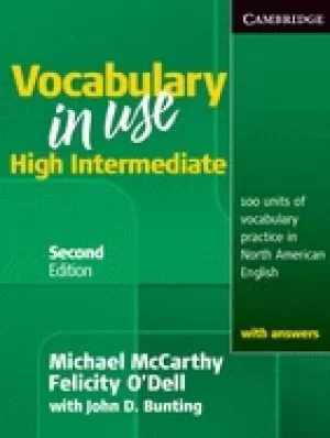 Image of vocabulary in use high intermediate students book with answers