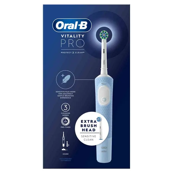 Image of Oral B Vitality Pro Blue Electric Toothbrush