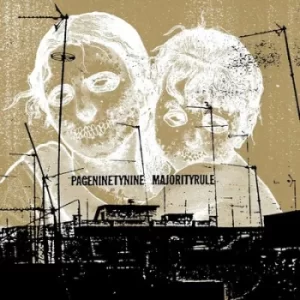 Image of Split by Pageninetynine/Majority Rule Vinyl Album