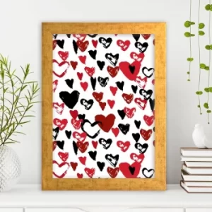 Image of AC3706028128 Multicolor Decorative Framed MDF Painting