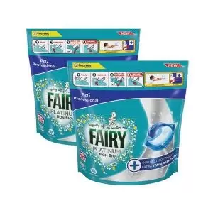 Image of Fairy Professional Platinum Stain Remover Non-Bio 2x50 Pods Pack of 2