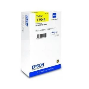 Image of Epson T7544 Yellow Ink Cartridge