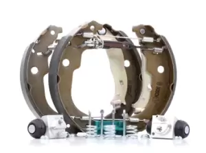 Image of Bosch Brake Set, drum brakes 0 204 114 193 PEUGEOT,CITROEN,DS,207 (WA_, WC_),208 I Schragheck (CA_, CC_),207 SW (WK_),207 Stufenheck