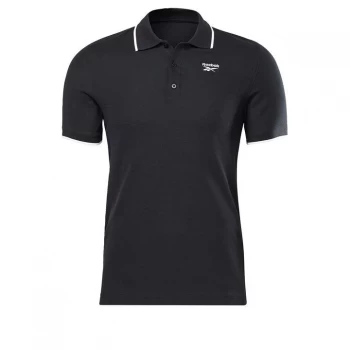 Image of Reebok Training Essentials Polo Shirt Mens - Black