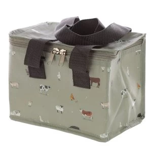 Image of Woven Cool Bag Lunch Box - Willow Farm