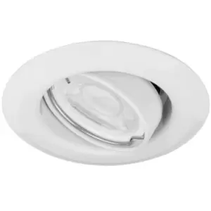 Image of Aurora Enlite Adjustable IP20 Non-Integrated Downlight Satin Nickel- EN-DLM212SN
