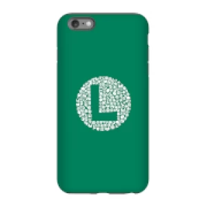 Image of Nintendo Super Mario Luigi Items Logo Phone Case - iPhone 6 Plus - Tough Case - Matte