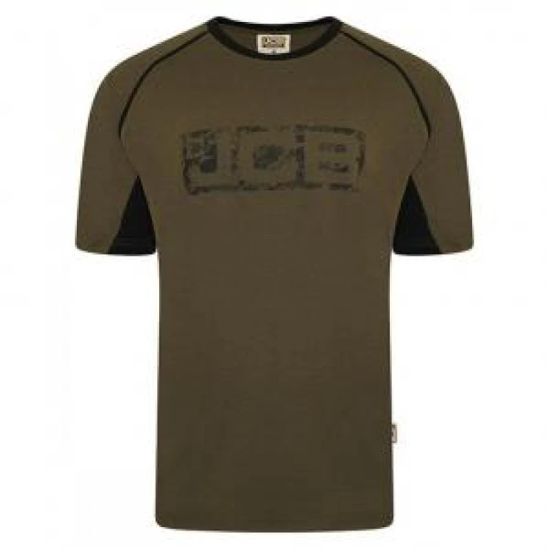 Image of JCB Trade Tshirt Olive/Black S