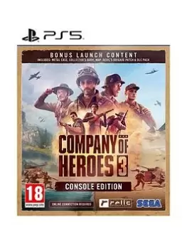 Image of Company Of Heroes 3 Console Edition PS5 Game