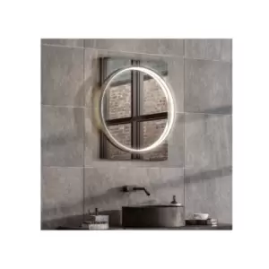 Image of Hib Solas 50 Chrome Framed Mirror - 456519