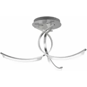 Image of Segura Ceiling Light - Nickel-Coloured - Wofi