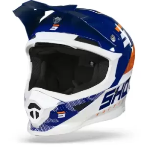 Image of Shot Furious Camo Navy Orange Glossy S