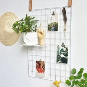 Image of WR016 White Decorative Metal Wall Accessory