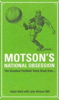 Image of Motsons National Obsession by Adam Ward Hardback