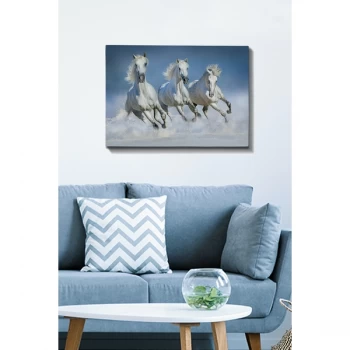 Image of Kanvas Tablo (50 x 70) - 196 Multicolor Decorative Canvas Painting