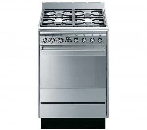 Image of SMEG SUK61MX8 Dual Fuel Cooker