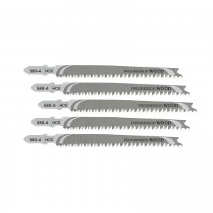 Image of DEWALT T234X HCS Progressor Cutting Jigsaw Blades Pack of 5
