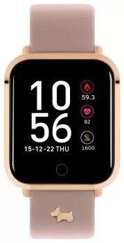 Image of Radley Series 6 Pink Leather Strap Smart Watch