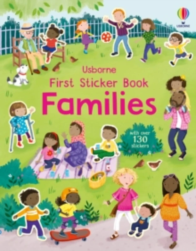 Image of First Sticker Book Families Paperback / softback