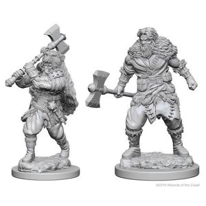 Image of Dungeons & Dragons Nolzur's Marvelous Unpainted Miniatures (W1) Human Male Barbarian