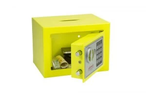 Image of Phoenix cmpct Hme Safe Elctrnic Lock & dposit Slot Yellow