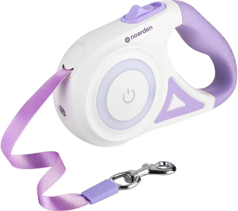Image of NOERDEN Flexi Retractable Pet Leash - Purple, Purple 6976941800334