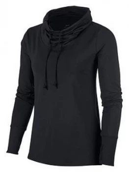 Image of Nike Yoga Core Essential Cover Up - Black
