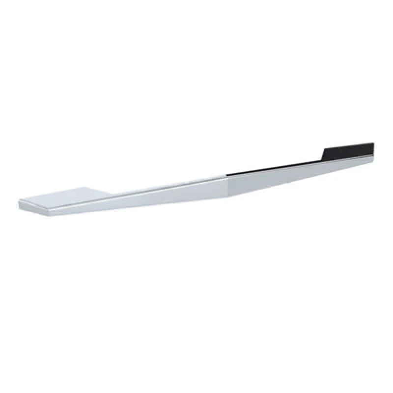 Image of Balterley Furniture Handle Angular D Shape Handle 256mm 224mm Centres Chrome Silver