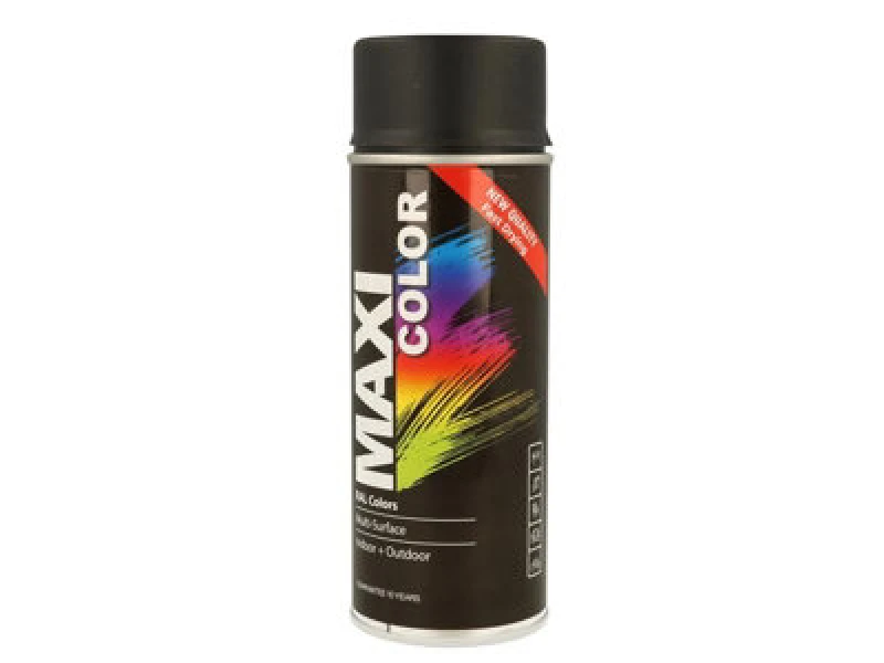 Image of Maxicolor Mx9005M Maxicolor Spray Matt Deep Black Ral9005 400Ml Mxcmx9005M
