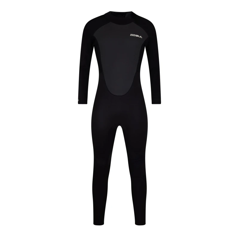 Image of Gul Mens Full Wetsuit Black male S