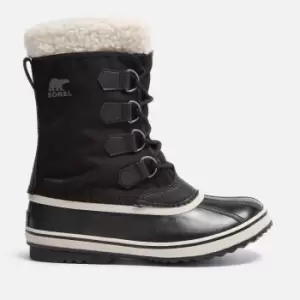 Image of Sorel Womens Winter Carnival Waterproof Boots - Black/Stone - UK 6