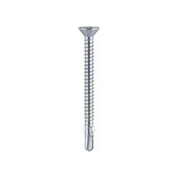 Image of 5.5 x 100mm Wing Tip Self Drilling Light Section Screws Qty 100 - Timco
