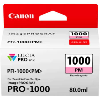Image of Canon PFI1000 Photo Magenta Ink Cartridge