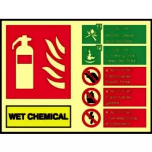 Image of Fire Extinguisher Composite - Wet Chemical - PHO (75 X 200MM)