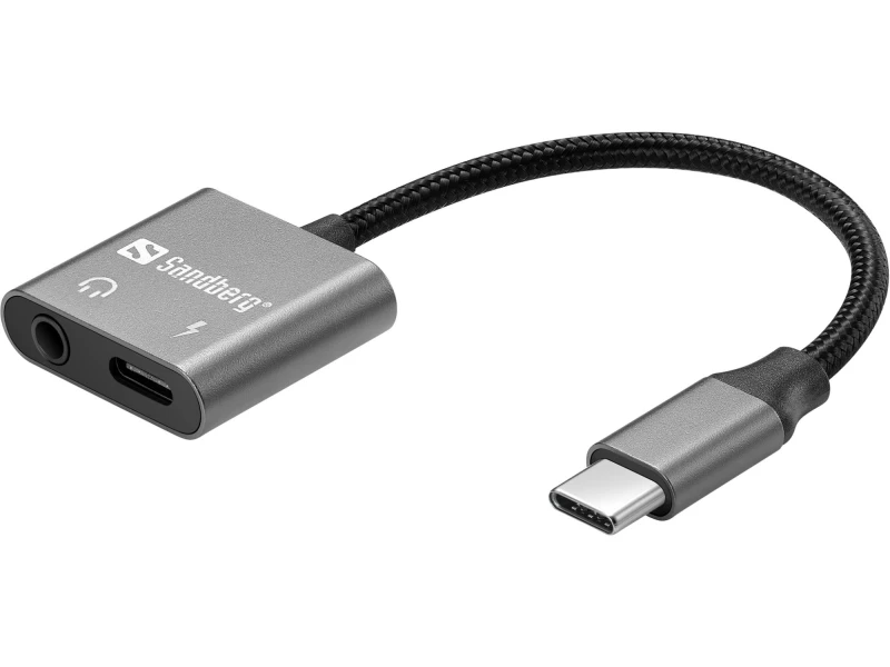Image of Sandberg USB-C Audio Adapter PD65W