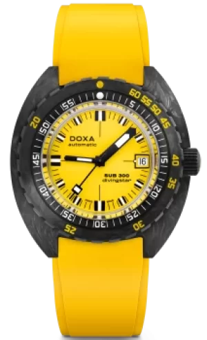 Image of Doxa Watch SUB 300 Carbon COSC Divingstar Rubber