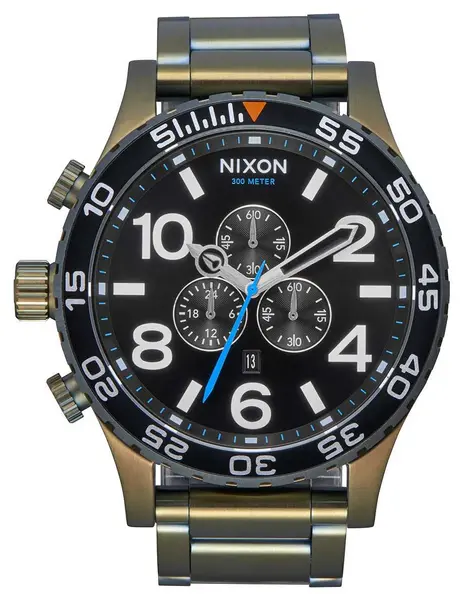 Image of Nixon A083-5092-00 51-30 Chrono Black Sunray / Surplus Watch