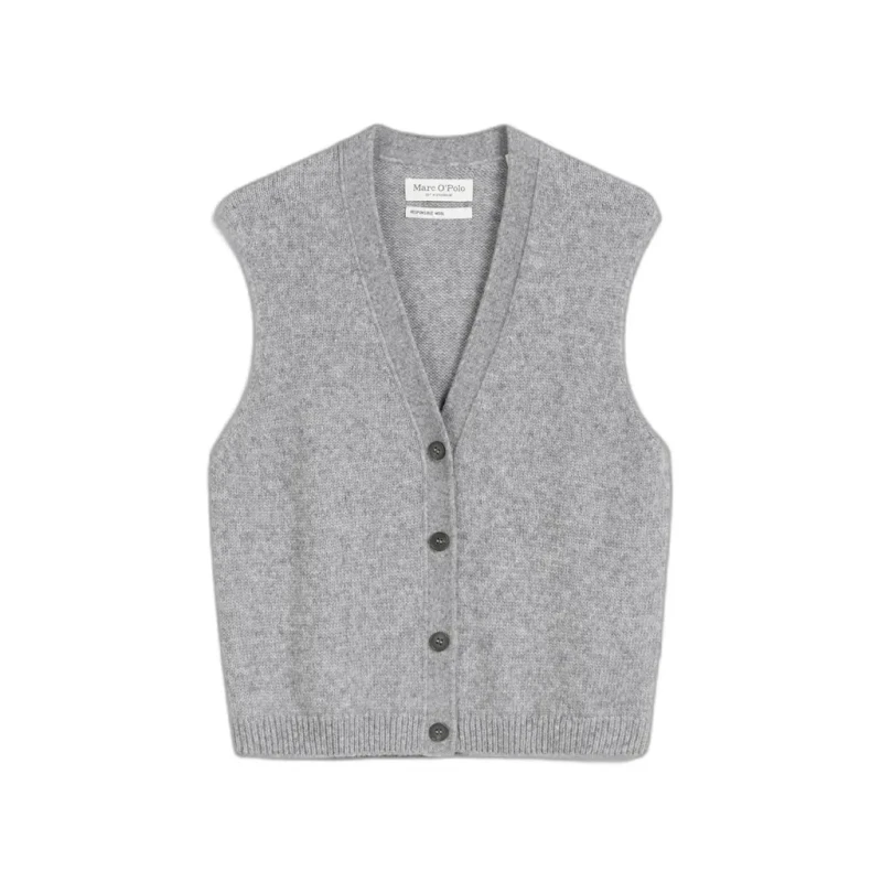 Image of Marc O'Polo Womens sleeveless cardigan Marc O'Polo Gris Female XL