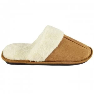 Image of Moon Moccasin Memory Foam Womens Slippers - Beige