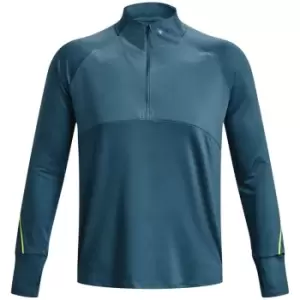 Image of Under Armour Qualifier Run 2.0 half Zip Mens Top - Blue