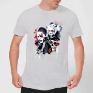 Image of DC Comics Suicide Squad Harleys Puddin T-Shirt - Grey - M - Black