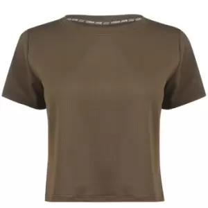 Image of Lorna Jane Performance Crop Top - Green