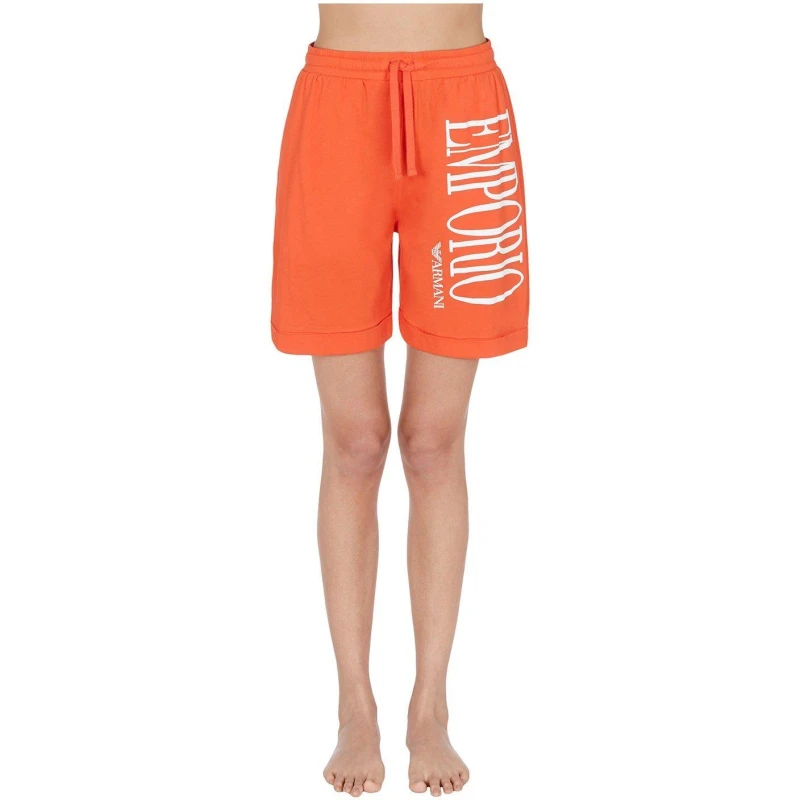 Image of EMPORIO ARMANI Emporio Knit Shorts - Orange Orange 8